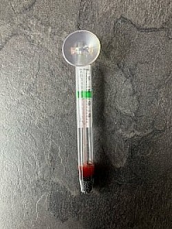 Thermometer met zuignap